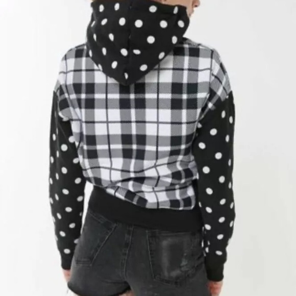 CHAMPION small black and white hoodie sweater - Picture 16 of 16